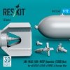 RESKIT RS72-0547 AN-M65 (AN-M59) bombs (1000 lbs) for all USAF & RAF of WW2 & Korean War (2 pcs) (3D Printed) 1/72